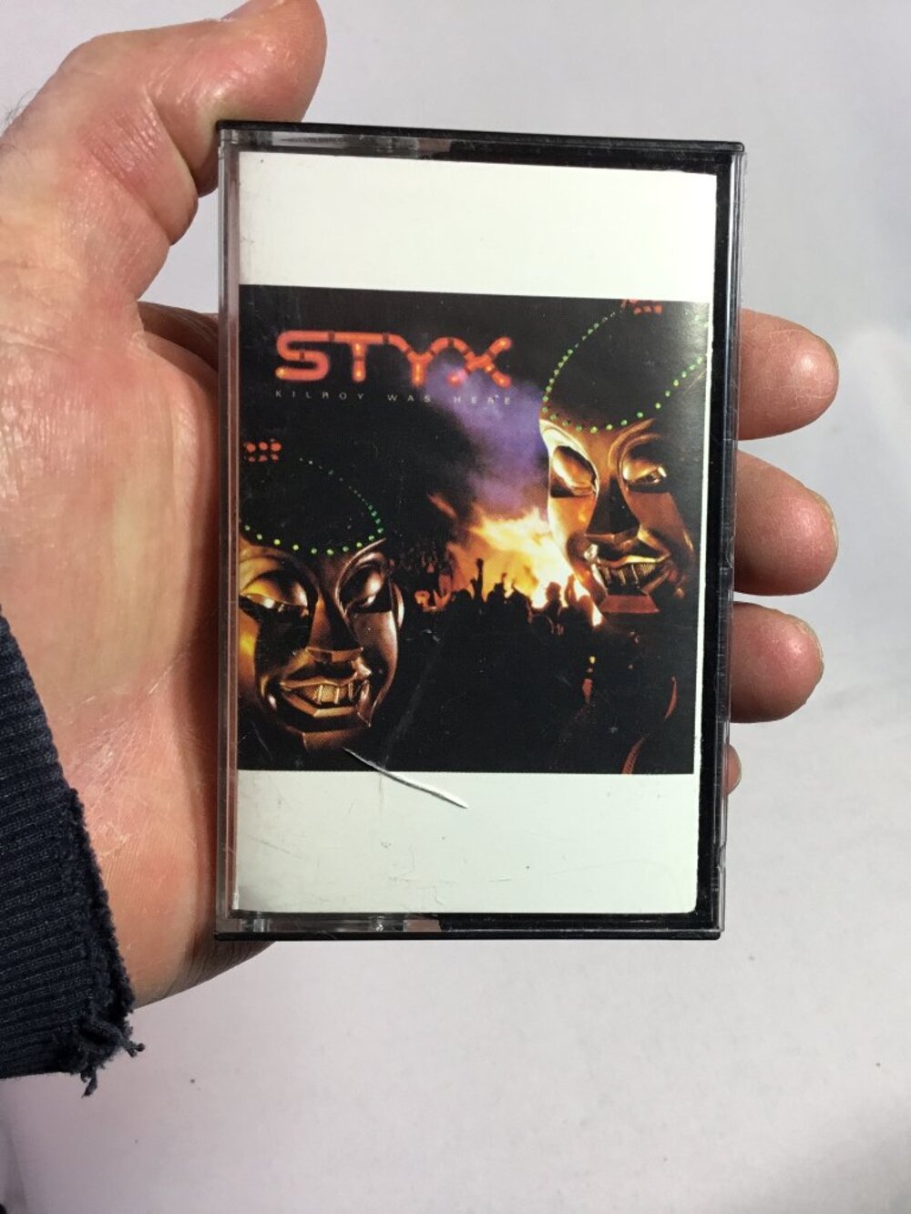 STYX- Kilroy Was Here- Cassette Tape- 1983- A&M Records